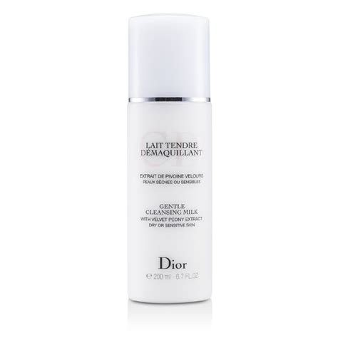 christian Dior gentle cleansing milk